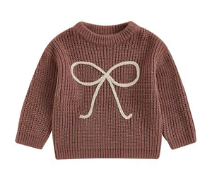 Bow Knitted Sweater