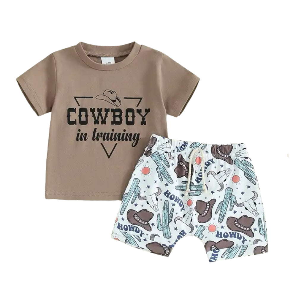 Cowboy In Training Set