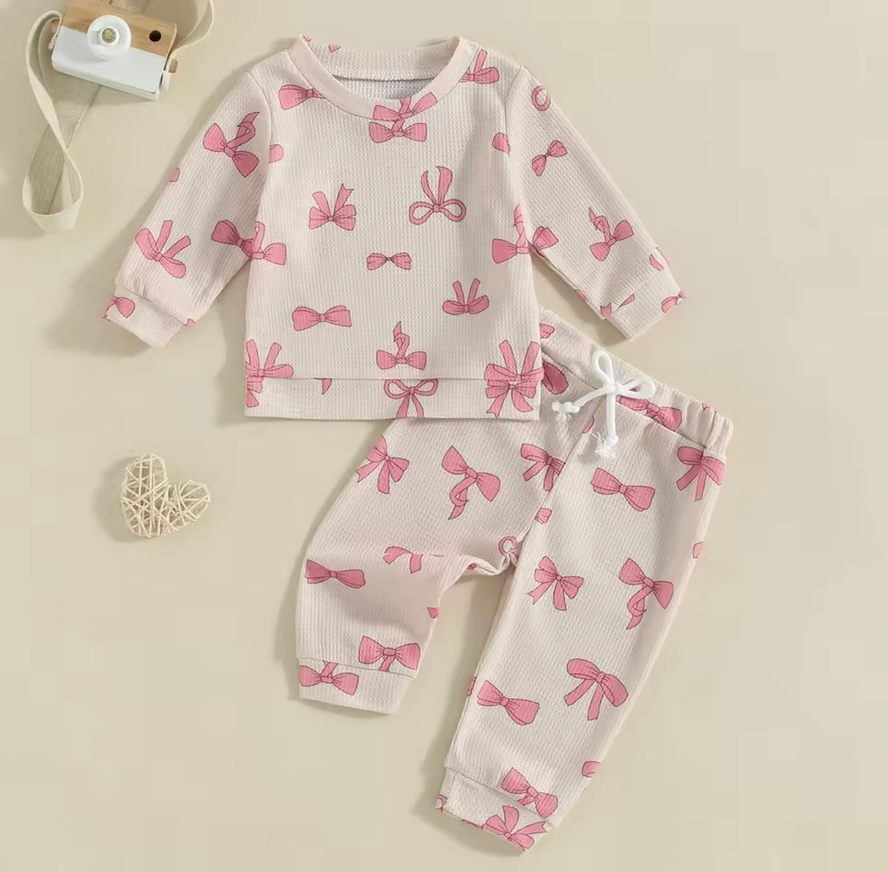 Pink Bows Set