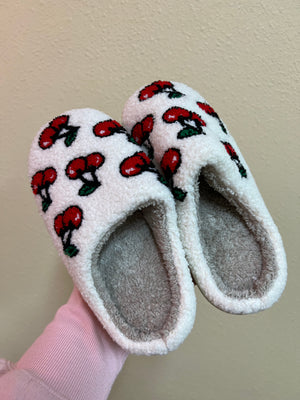 Cozy Cherries Slippers