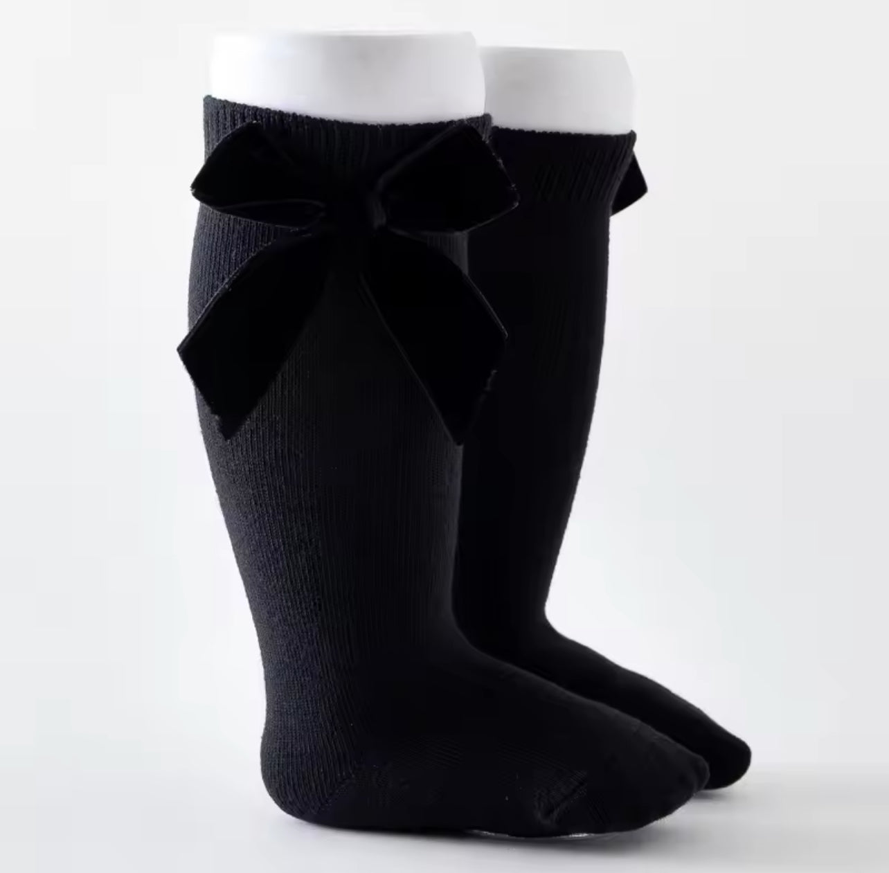 Knee High Bow Socks