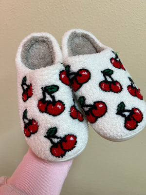 Cozy Cherries Slippers