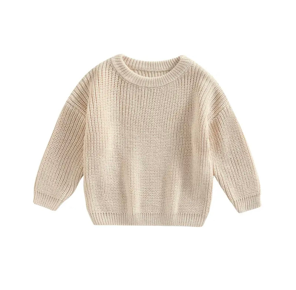 Knit Sweater - Cream