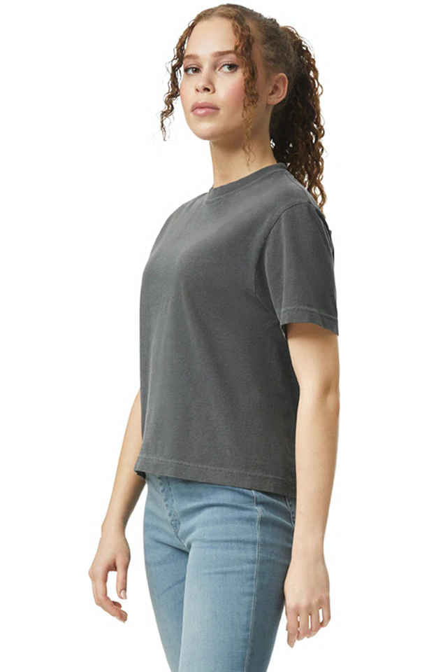 Mama Color Block Middie Tee